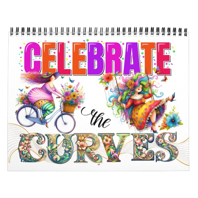 Celebrate the CURVES  Calendar (Cover)