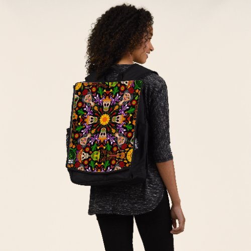 Celebrate the Day of the dead in Mexican style Backpack