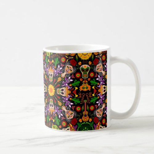 Celebrate the Day of the Dead in Mexican style Coffee Mug