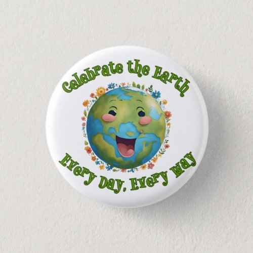 Celebrate the Earth Button
