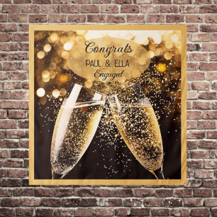 Celebrate the Engagment! Party decor Tapestry