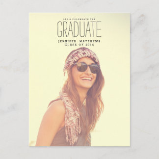Celebrate the Grad | 2016 Graduation Party Invite