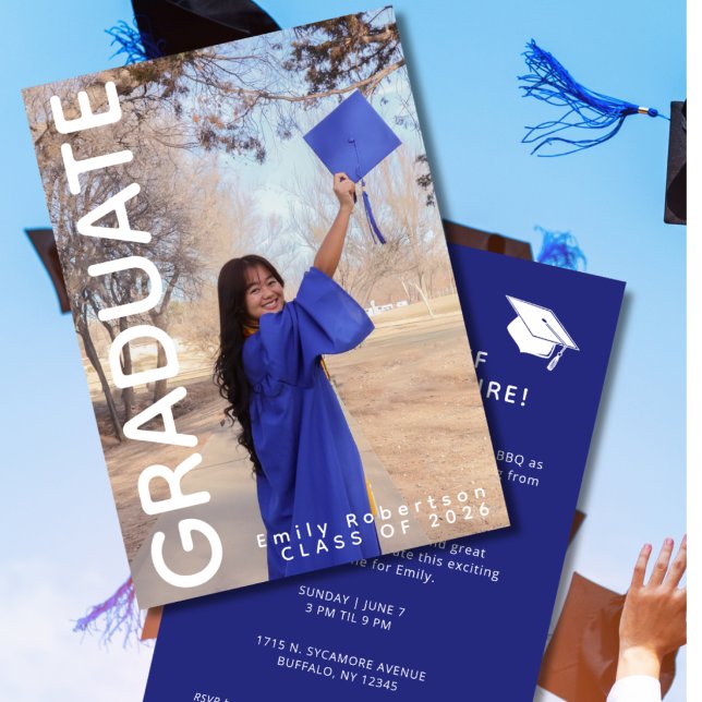 Celebrate the Graduation Party Invitation (Creator Uploaded)