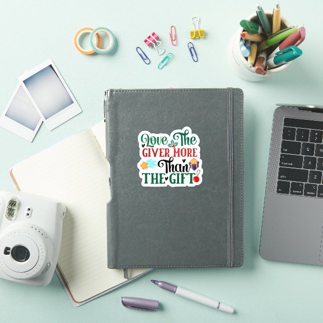 Celebrate the Joy of Giving This Festive Season Sticker (iPad Cover)