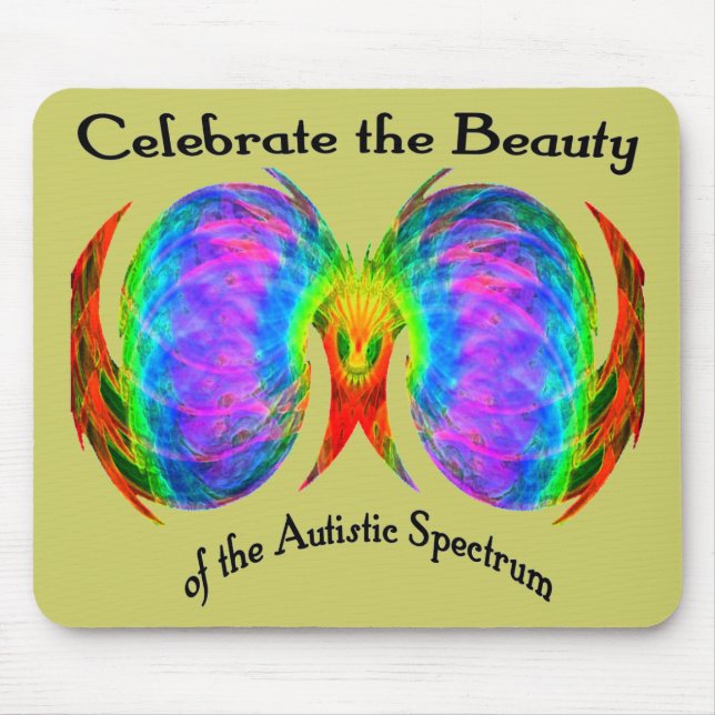 Celebrate the Spectrum Mousepad (Front)