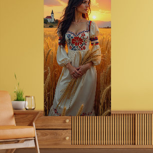 Celebrate the spirit of Croatia art Poster