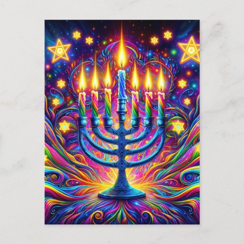 Celebrate the spirit of Hanukkah  Postcard