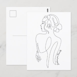 Celebrate the woman in you - Embrace Your Feminity Postcard