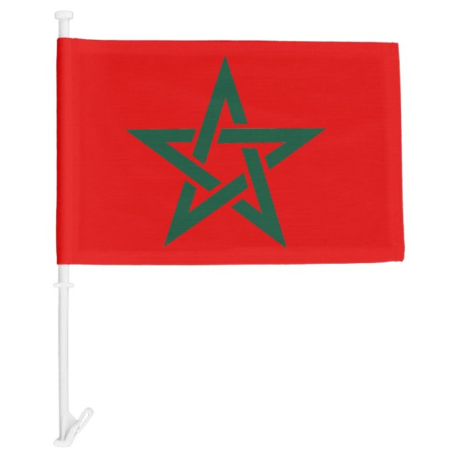 Celebrate Throne Day Proudly with Moroccan Flag (Front)