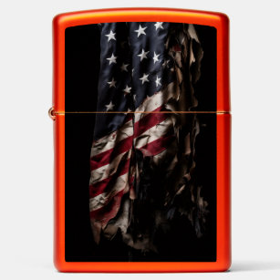 Celebrate US Independence Day- The American Flag Zippo Lighter