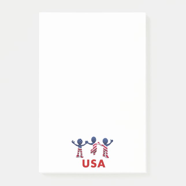 Celebrate USA Post-it Notes (Front)