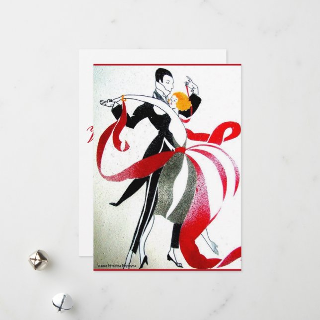 Celebrate Valentine's Day With Me! Holiday Card (Front/Back In Situ)