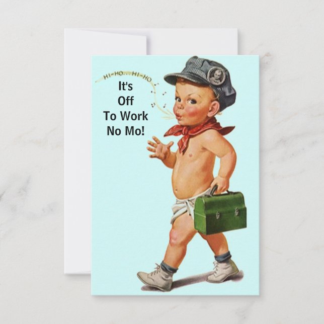 Celebrate w/ Fun Retro Retirement Party Invitation (Front)