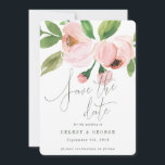 CELEBRATE WATERCOLOR SAVE THE DATE INVITATION<br><div class="desc">MODERN ELEGANT SAVE THE DATE</div>