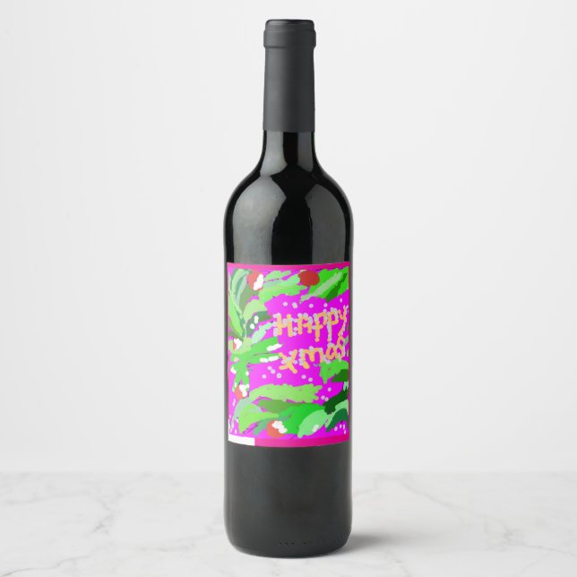 Celebrate  wine label (Front)
