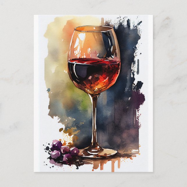 Celebrate Wine! Postcard (Front)