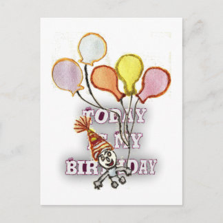 Celebrate with Our Playful Birthday Greeting Happy Postcard
