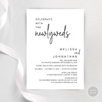 Celebrate With The Newlyweds, Wedding Dinner
