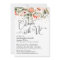Celebrate with Us Blush Floral Faux Gold Confetti