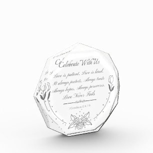 Celebrate With Us Photo Block