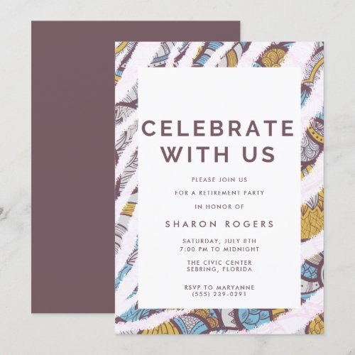 Celebrate with Us Retirement Party