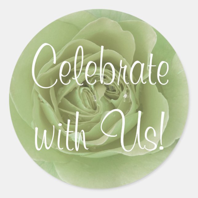 Celebrate with Us Sticker (Front)