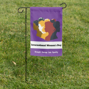 Celebrate Women's Day March 8th 2025 Garden Flag