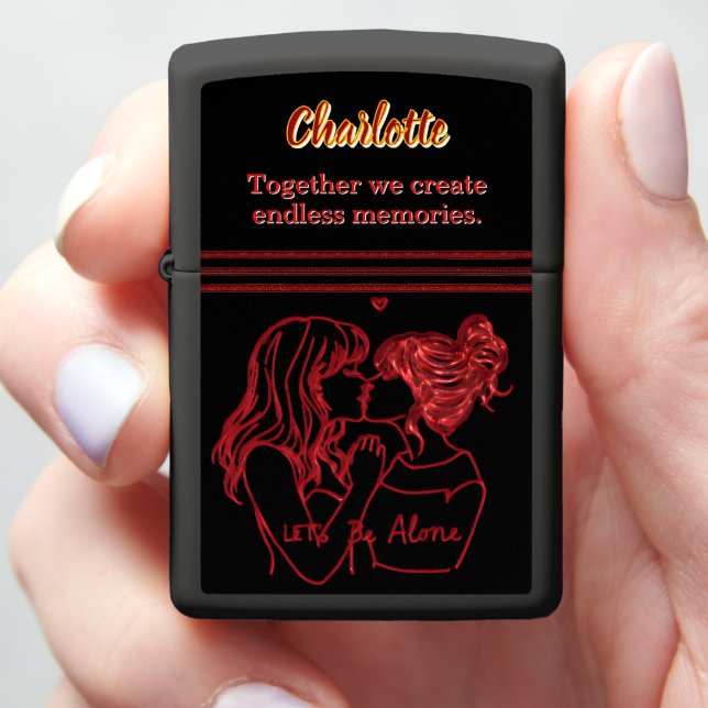 Celebrate women's friendship and humor zippo lighter (In Hand)
