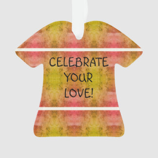 Celebrate Your Love! Ornament