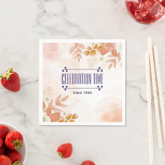 Celebrate your moment with coaster napkins