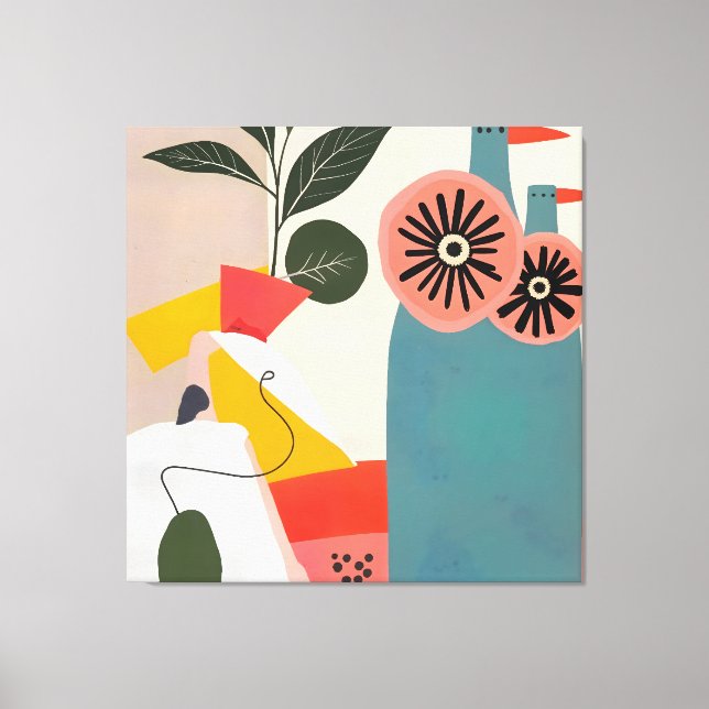 Celebrated Canvas Print (Front)