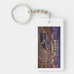 Celebrating 100 Years: Route 66 Keychain