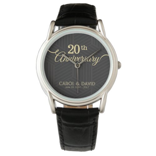 Celebrating 20th Anniversary Customizable Watch
