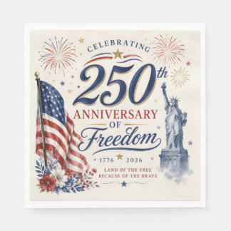Celebrating 250 Years of Freedom  Napkin
