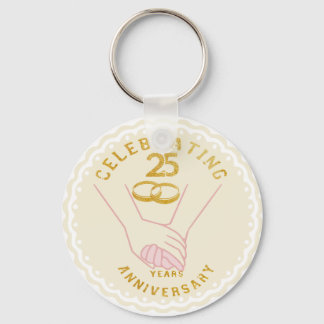 Celebrating 25 years Giveaways Keychain
