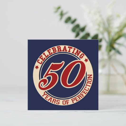 Celebrating 50 years of perfection (Standing Front)