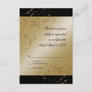 Celebrating 50 years, RSVP Response Card
