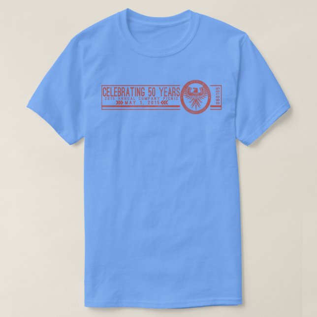 Celebrating 50 Years T-Shirt (Design Front)