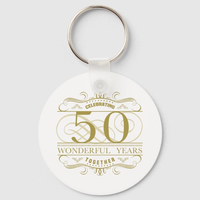 Celebrating 50th Anniversary Keychain (Front)