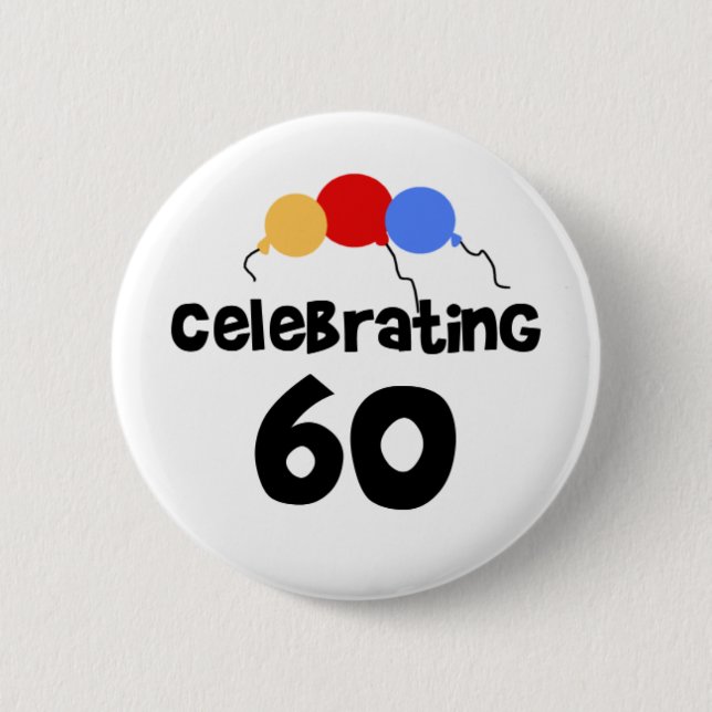 Celebrating 60 button (Front)