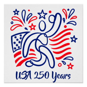 celebrating America’s 250th anniversary Poster