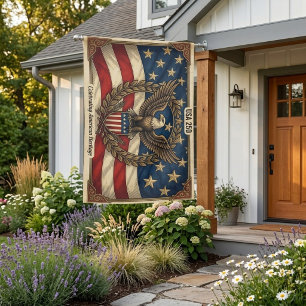 Celebrating American Heritage USA 250 Anniversary House Flag