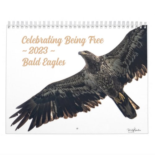 Celebrating Being Free 2023 Bald Eagle Calendar