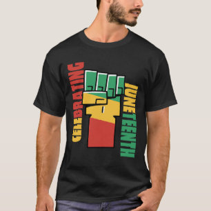 Celebrating Black Freedom 1865 African American 3 T-Shirt