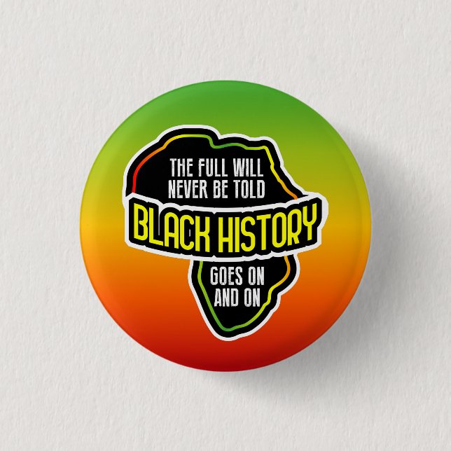 Celebrating BLACK History Button (Front)