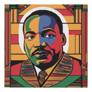 Celebrating Black History Faux Canvas Print