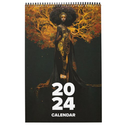 Celebrating Black Women A 2024 Artistic Calendar