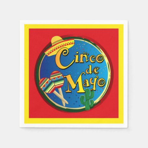 Celebrating Cinco de Mayo Cinco de Mayo Party Napkins