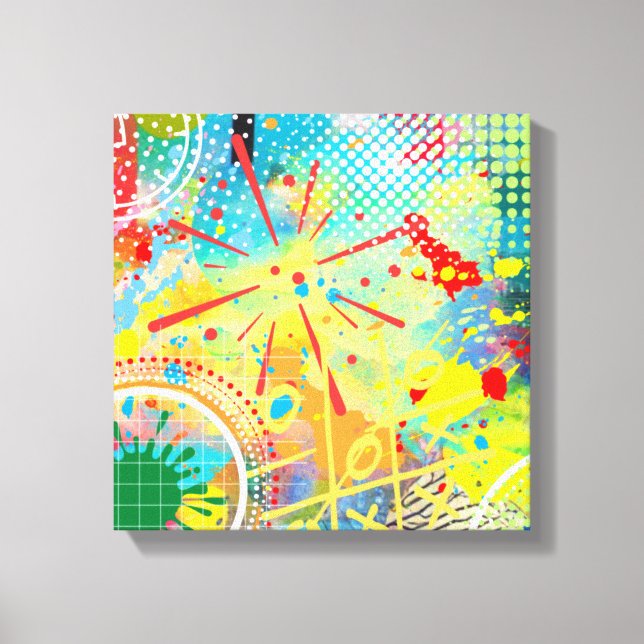 Celebrating Color Canvas Print (Front)