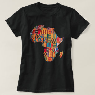 Celebrating Colorful African Map T-Shirt